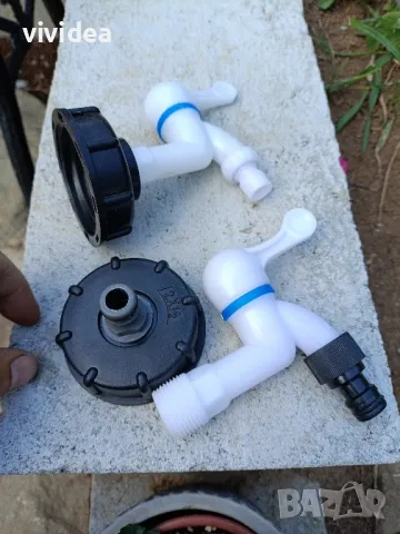 преходник за бидон Тонка 1000 литра с кран за маркуч, снимка 2 - Други - 50322828