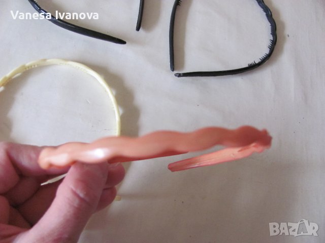 Лот 4 диадемки и 1 шноличка - от по-старо време, снимка 3 - Аксесоари за коса - 41486554