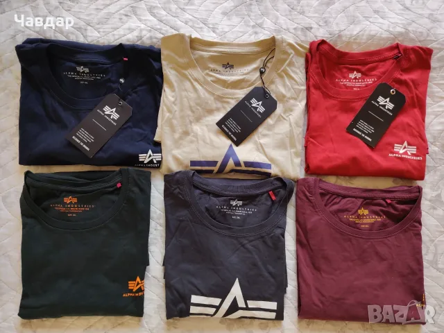 ALPHA INDUSTRIES - тениски, блуза, размер XL/XXL