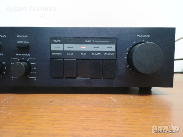 Компактен стерео усилвател Yamaha A-400. Перфектен с прекрасен звук! Изпращам видео. , снимка 7 - Ресийвъри, усилватели, смесителни пултове - 53291189