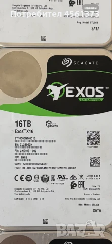 3,5 SATA хард дискове Seagate 16TB, снимка 6 - Твърди дискове - 51358347