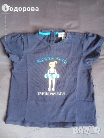 Тениска Emporio Armani за момиче 98размер 