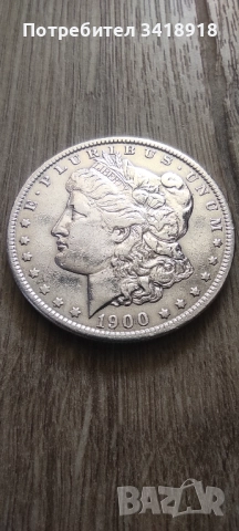 Morgan Silver Dollar, снимка 1