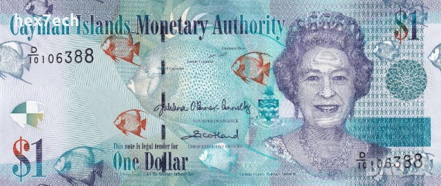 ❤️ ⭐ Кайманови Острови 2024 1 долар UNC нова ⭐ ❤️, снимка 2 - Нумизматика и бонистика - 53041937