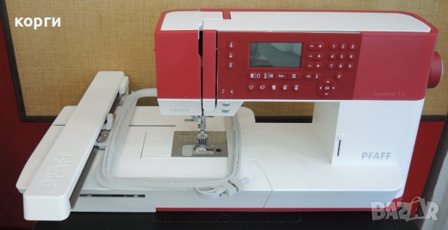 Pfaff EU-3P приставка за бродерия, снимка 6 - Други машини и части - 41727778
