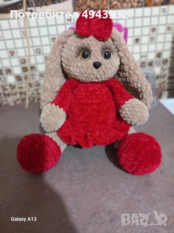 Ръчно плетени плюшени играчки на една кука / Амигуруми за подарък, снимка 5 - Плюшени играчки - 56001883