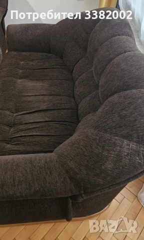 Разтегателен диван тройка и двойка, снимка 2 - Дивани и мека мебел - 52825810