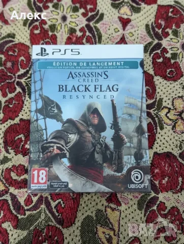 Assassin's Creed Black Flag Resynced x Cyberpunk 2077, снимка 2 - Игри за PlayStation - 56192456