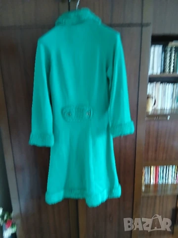 Домашен плетен халат(плетено манто), снимка 2 - Палта, манта - 50929673