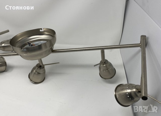 Лампа за таван с лунички 5 бр , 130 см дълга 2 рамена, снимка 2 - Лампи за таван - 41905666