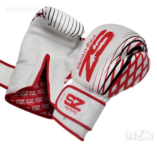 Боксови Ръкавици Изк Кожа PLASMA Red