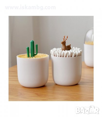 КРАСИВА КУТИЙКА ЗА СЪХРАНЕНИЕ НА КЛЕЧКИ ЗА ЗЪБИ ИЛИ КЛЕЧКИ ЗА УШИ - код 2538, снимка 6 - Други стоки за дома - 33936624