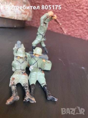 Стари фигурки войници от 30-те год на миналия век Elastolin Lineol, снимка 2 - Колекции - 41564332