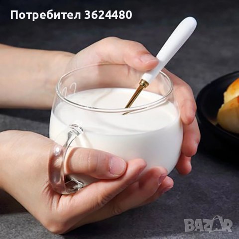 Good Morning Стъклена чаша 400 мл., снимка 5 - Чаши - 40046793