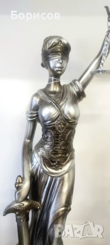 Богиня Темида Статуетка Фигура 42см, снимка 3 - Статуетки - 42085627