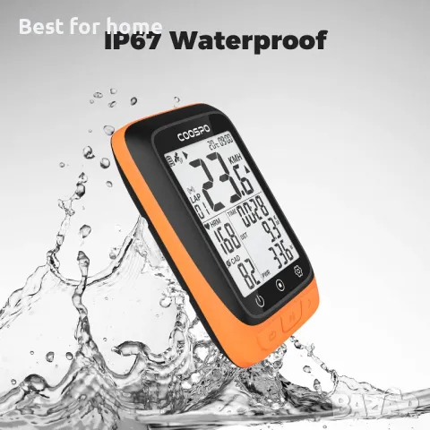 Coospo GPS вело- компютър с Bluetooth/ANT+, снимка 8 - Части за велосипеди - 48548293