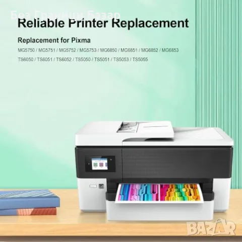 Нови Salols 570XL 571XL 20 броя мастила за Canon PIXMA MG5750 MG6850 TS6050 принтер тонер печат, снимка 2 - Консумативи за принтери - 56124405