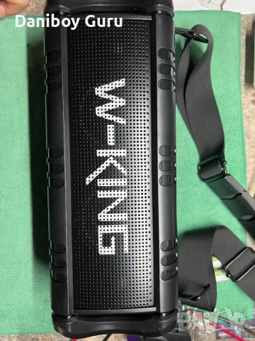 W-KING D8 50W Bluetooth тонколона, IPX6 водоустойчивост, 24 часа възпроизвеждане, 8000mAh , снимка 7 - Bluetooth тонколони - 51642880