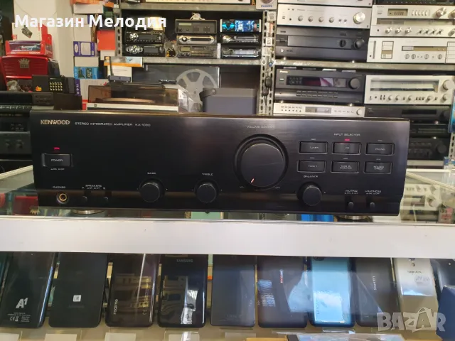 Усилвател Kenwood KA-1060 Две по 60 вата на 4 ома  В отлично техническо и визуално състояние.