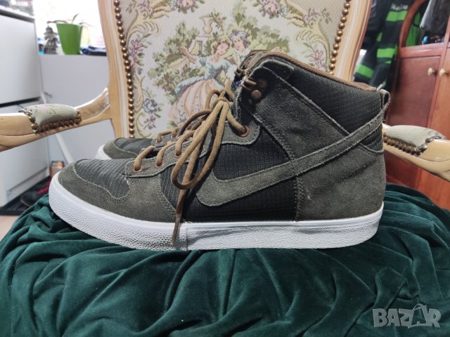 Оригинални маратонки Nike Dunk High AC Sequoia, снимка 3 - Маратонки - 44488641