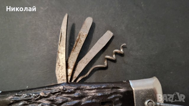 Мултифункционален инструмент,нож производство Япония, снимка 6 - Антикварни и старинни предмети - 42142286