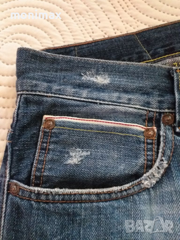 Къс дънков панталон Made in Italy , бермуди S / M, снимка 2 - Къси панталони - 36341832