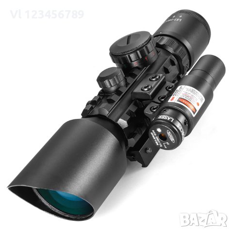 Райфълскоп /снайперна оптика с бързомер+ лазер 3-10X42E M9, снимка 2 - Оборудване и аксесоари за оръжия - 40762844