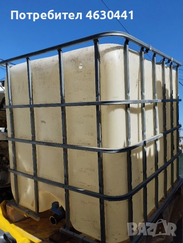 Декобитейнер 1000 л. ползван е за нафта 