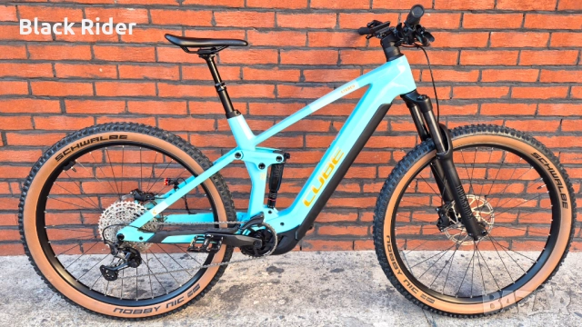 Електрически карбонов велосипед E bike CUBE STEREO 140 Race, BOSCH CX, 750 Wh Smart System - L, снимка 2 - Велосипеди - 51781306