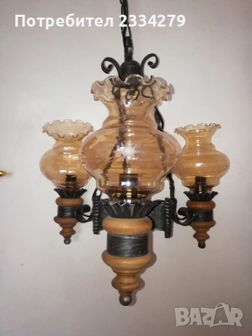Полилей стил рустик ретро, произведен през 60-70те години. 