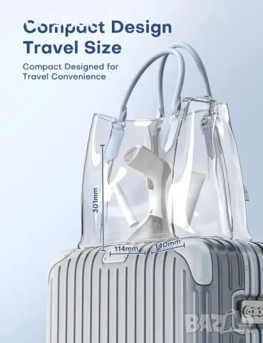 Уред за пара QEXREED, 1300 W с голям резервоар от 260 мл, гладене и изпаряване, 2 настройки за пара, снимка 8 - Други стоки за дома - 49552044