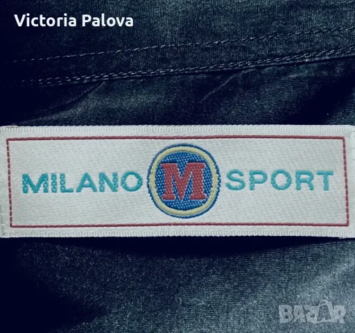 Копринена риза голям размер MILANO M SPORT, снимка 9 - Ризи - 49874677