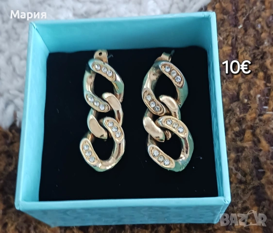 Дамски обици 3 комплекта, снимка 2 - Други - 53558475