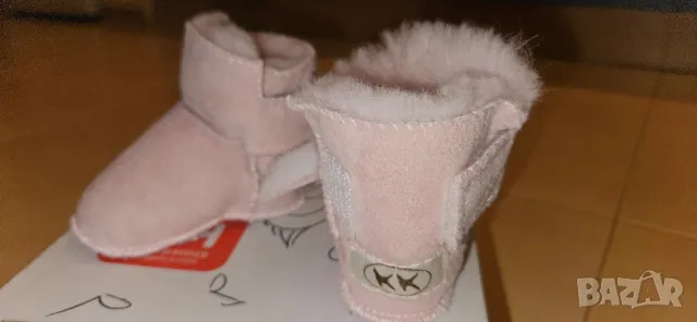 Нови кожени пантофки, номер 16/17, снимка 6 - Бебешки обувки - 48144894
