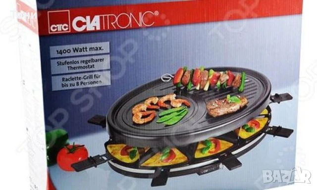 Раклет грил Clatronic RG 3517, снимка 3 - Скари - 49416839
