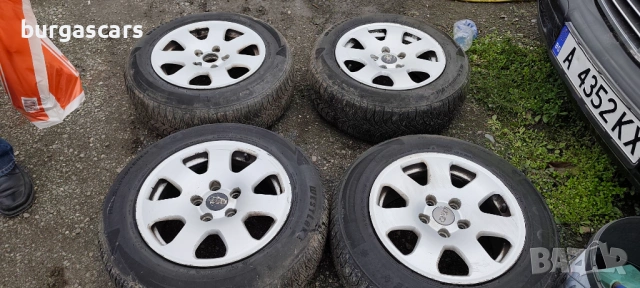 Алуминиеви джанти 195/65/15 Audi A4 B7 Avant , снимка 2 - Гуми и джанти - 53656710