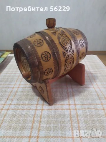 Буре с поставка , снимка 2 - Декорация за дома - 48685441