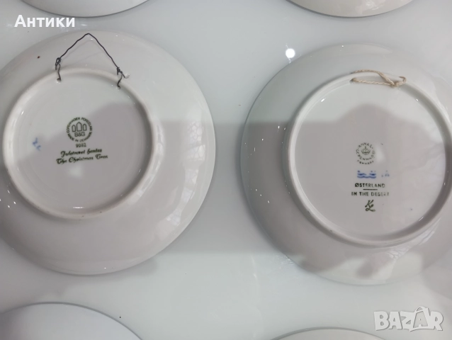 Порцеланови чинии за стена маркирани Колекция , снимка 12 - Пана - 52493416