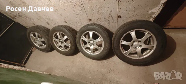 Зимни / стоманени джанти.  За Honda CRV III.  В много добро състояние. Без никакви наранявания. , снимка 2 - Гуми и джанти - 55735438