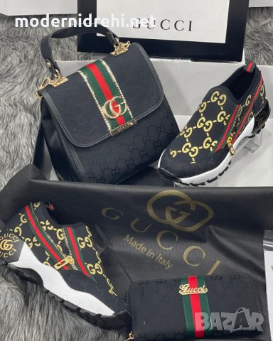 Дамски спортни обувки портфейл и чанта Gucci код 102, снимка 1 - Дамски ежедневни обувки - 33791865