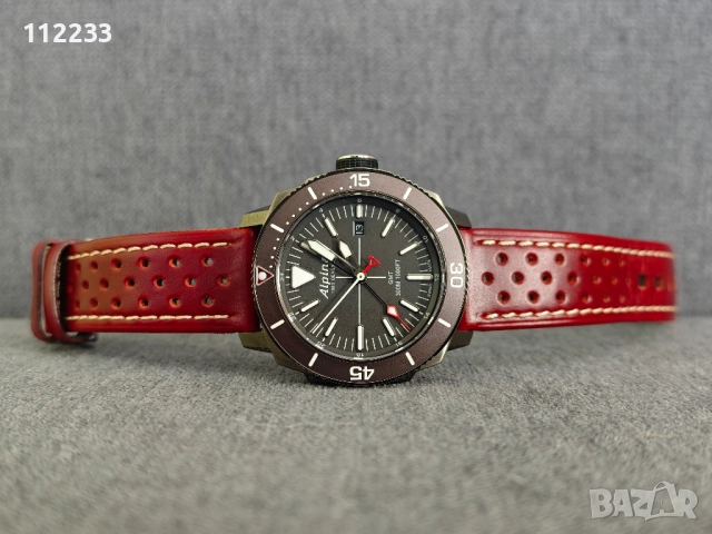 БАРТЕР ALPINA Seastrong Diver GMT, снимка 4 - Мъжки - 52314438