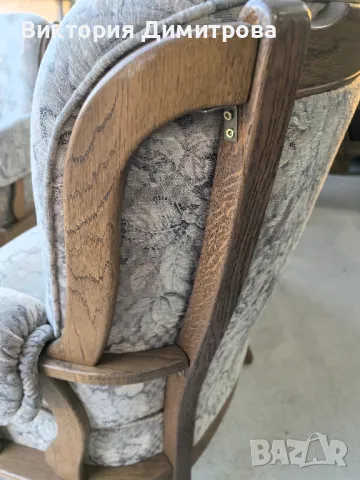 Комплект: 3 кресла + малък диван, снимка 12 - Дивани и мека мебел - 50138866