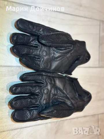 Кожени Мото Ръкавици, снимка 3 - Ръкавици - 48453596