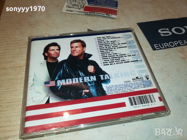 MODERN TALKING-AMERICA CD 1608231229, снимка 4 - CD дискове - 41872868