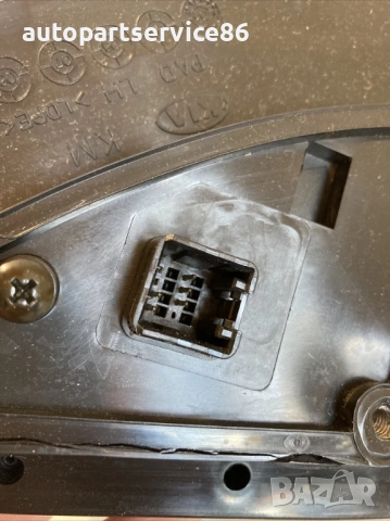 Предно ляво странично огледало сребристо за KIA Sportage 2.7 (2007), снимка 3 - Части - 53439200