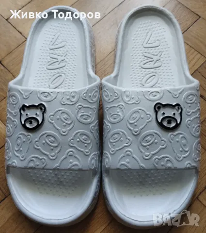 Дамски неплъзгащи се,меки,свръхлеки чехли (НОВИ)/чехли 100% полиестер, снимка 2 - Чехли - 46964337