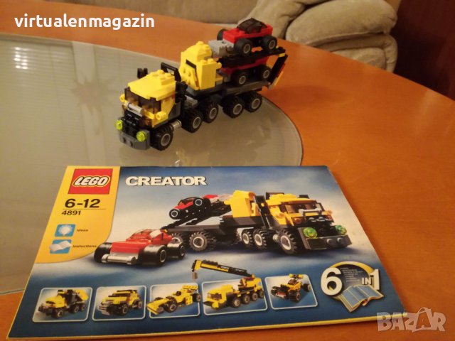 Конструктор Лего - модел LEGO Creator 6 в 1 - Highway Haulers