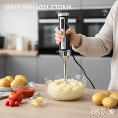 Пасатор Elekom EK 400 SS, снимка 2 - Чопъри и пасатори - 56253293