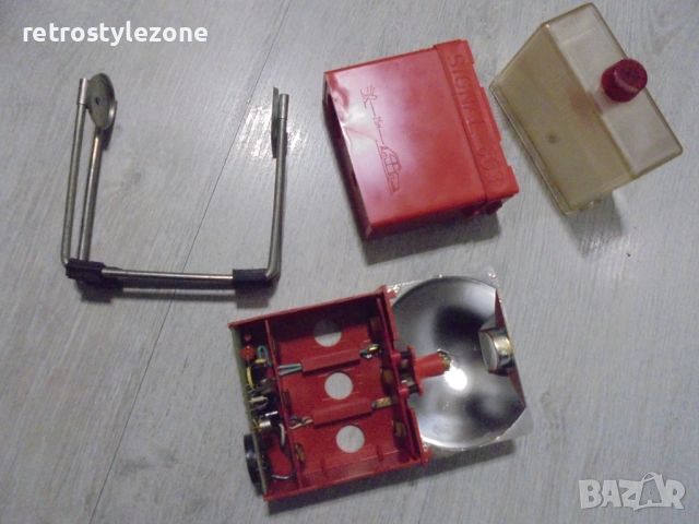 №8414 Стара сигнална лампа „Сигнал 803“ – соц. период, България , снимка 7 - Други ценни предмети - 52904352