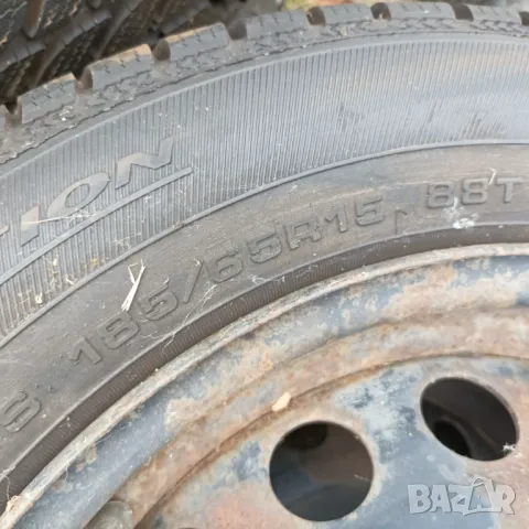 4 гуми 185/65/15 + 4 джанти Дачия Сандеро 2016, снимка 10 - Гуми и джанти - 47302839